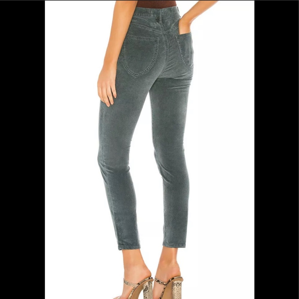 Free People Sun Chaser Cord Skinny Morning Waves - Picture 2 of 3